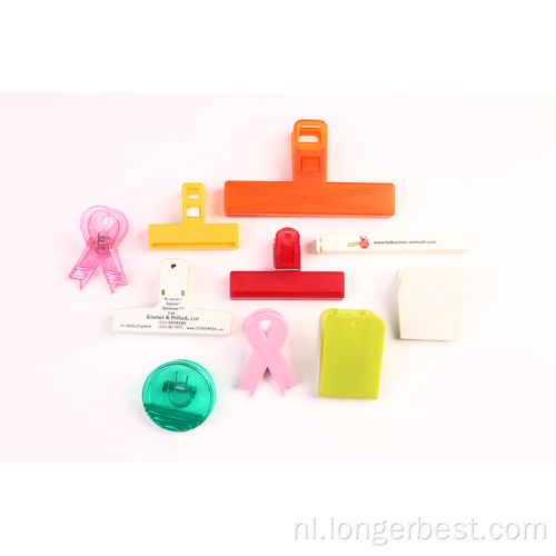 Plastic vriezer sticker magnetische clips